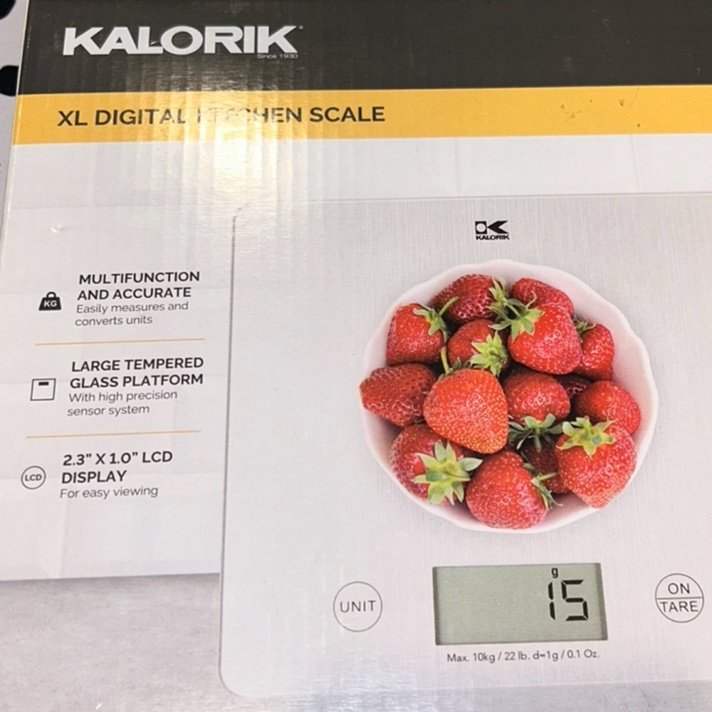 Kalorik XL Digital Kitchen Scale